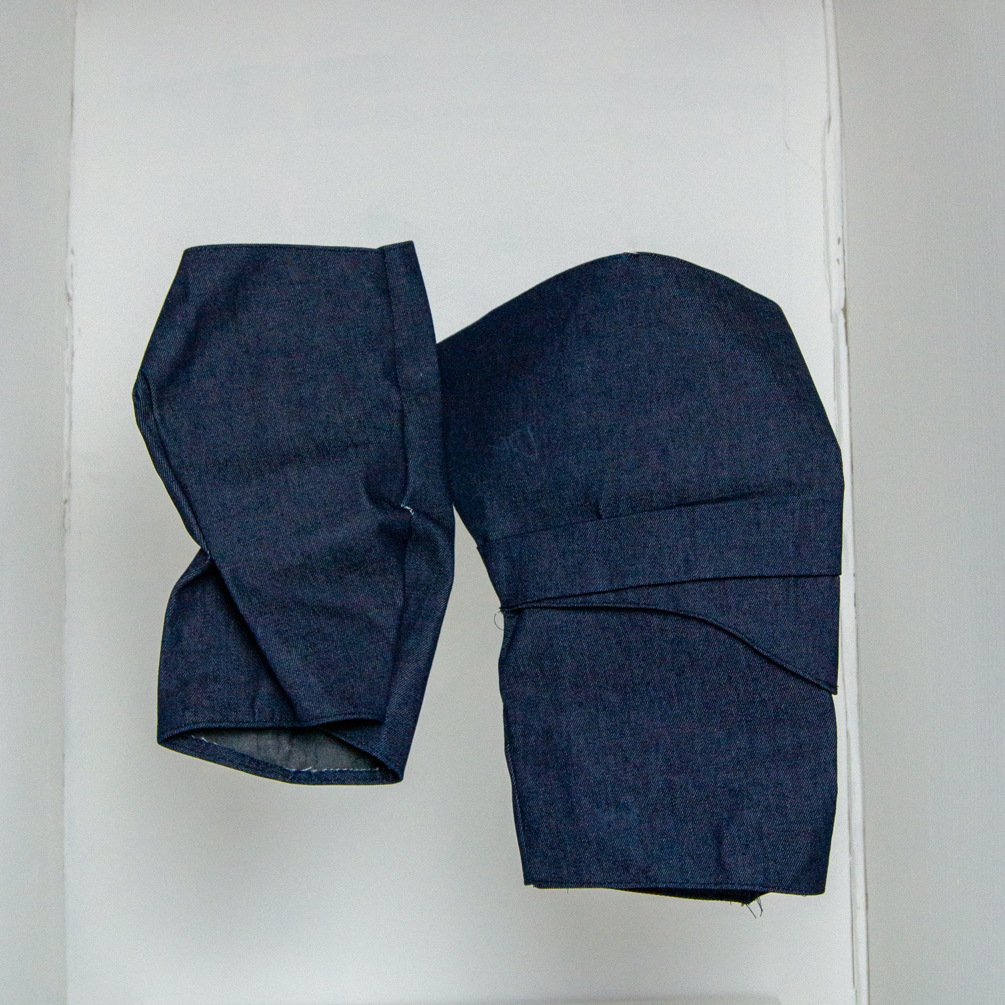 Fragmented Fingerless Gloves